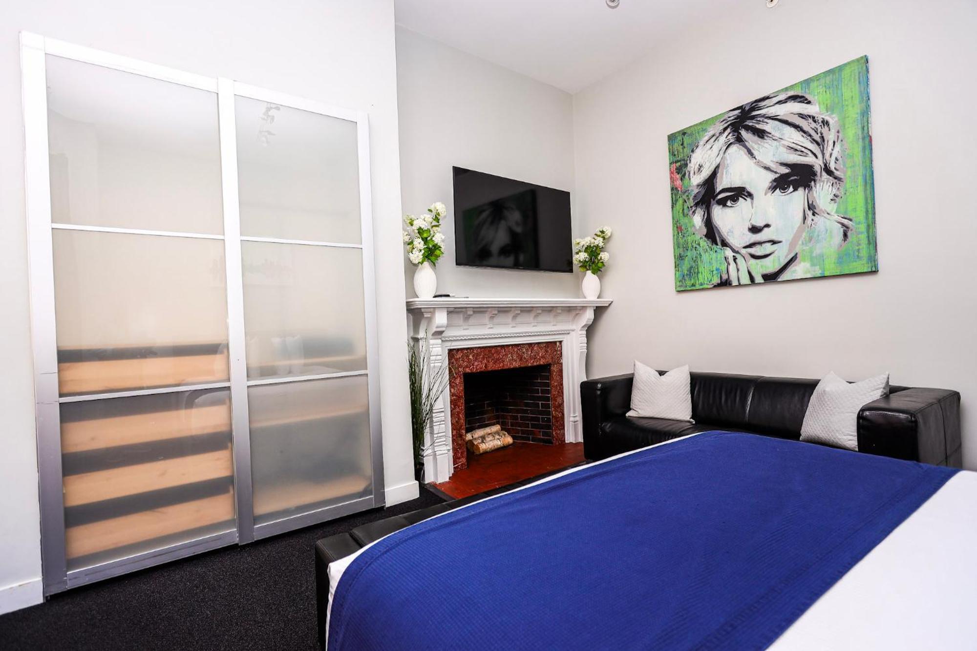 Large Stylish Newbury Street Studio W/ Kitchen 보스톤 외부 사진