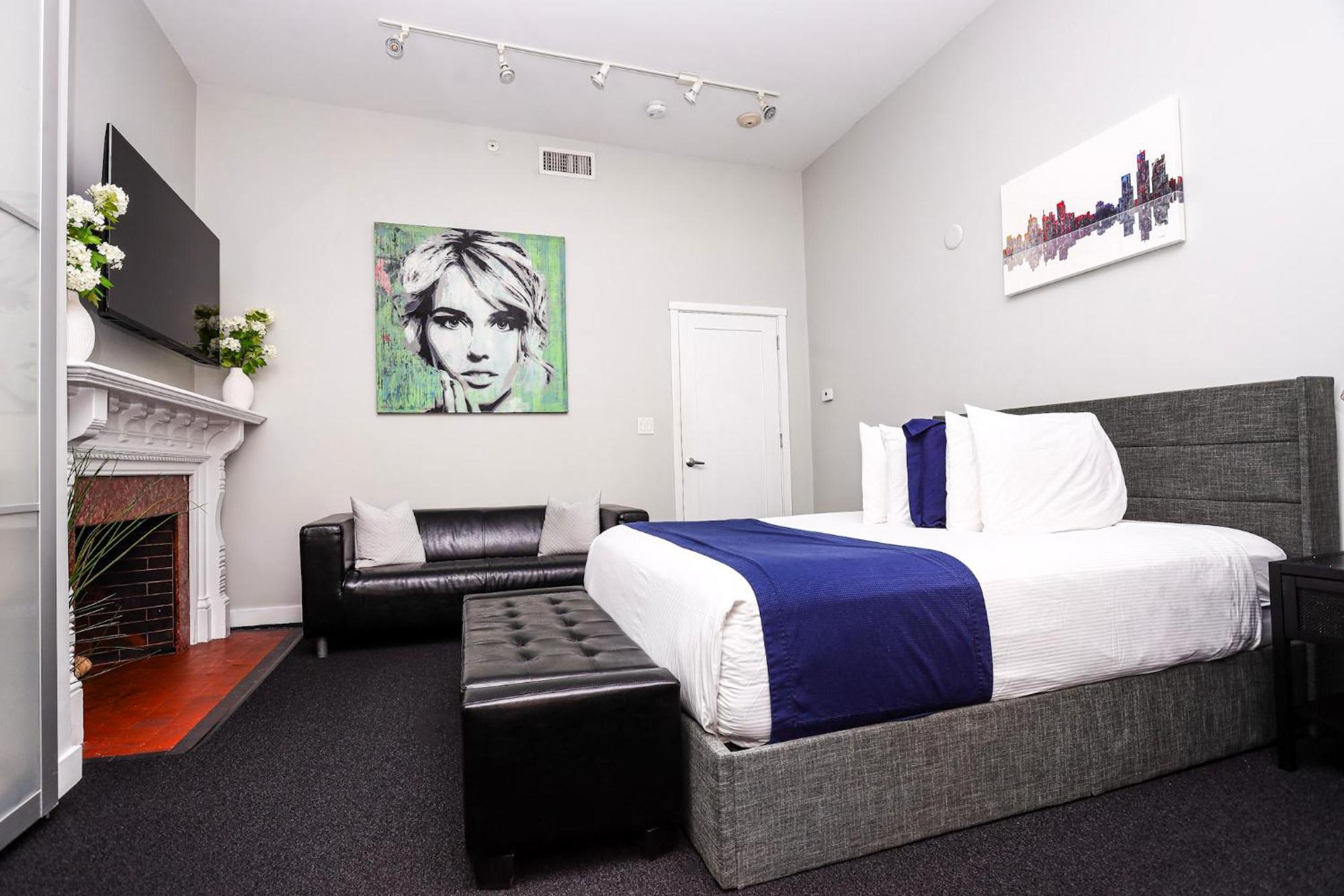 Large Stylish Newbury Street Studio W/ Kitchen 보스톤 외부 사진